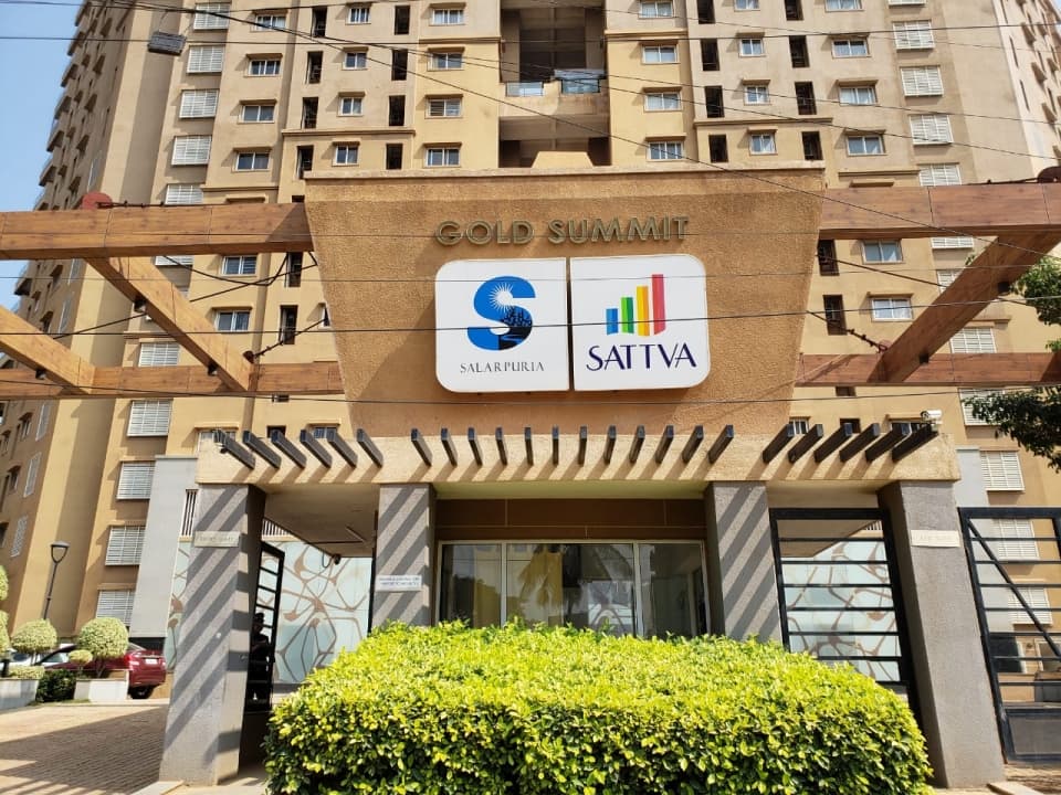 3 BHK Fully Furnished Flat for Rent in Salarpuria Sattva Gold Summit, Kuvempu Layout, Kothanur , Hennur Main Road, Measuring 2550 Sqft