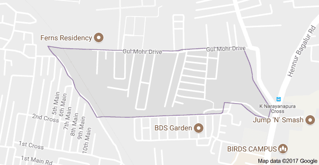 2400 Sqft Site for Sale in Kothanur, Defence Enclave