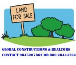 land for sale in Hennur Road 